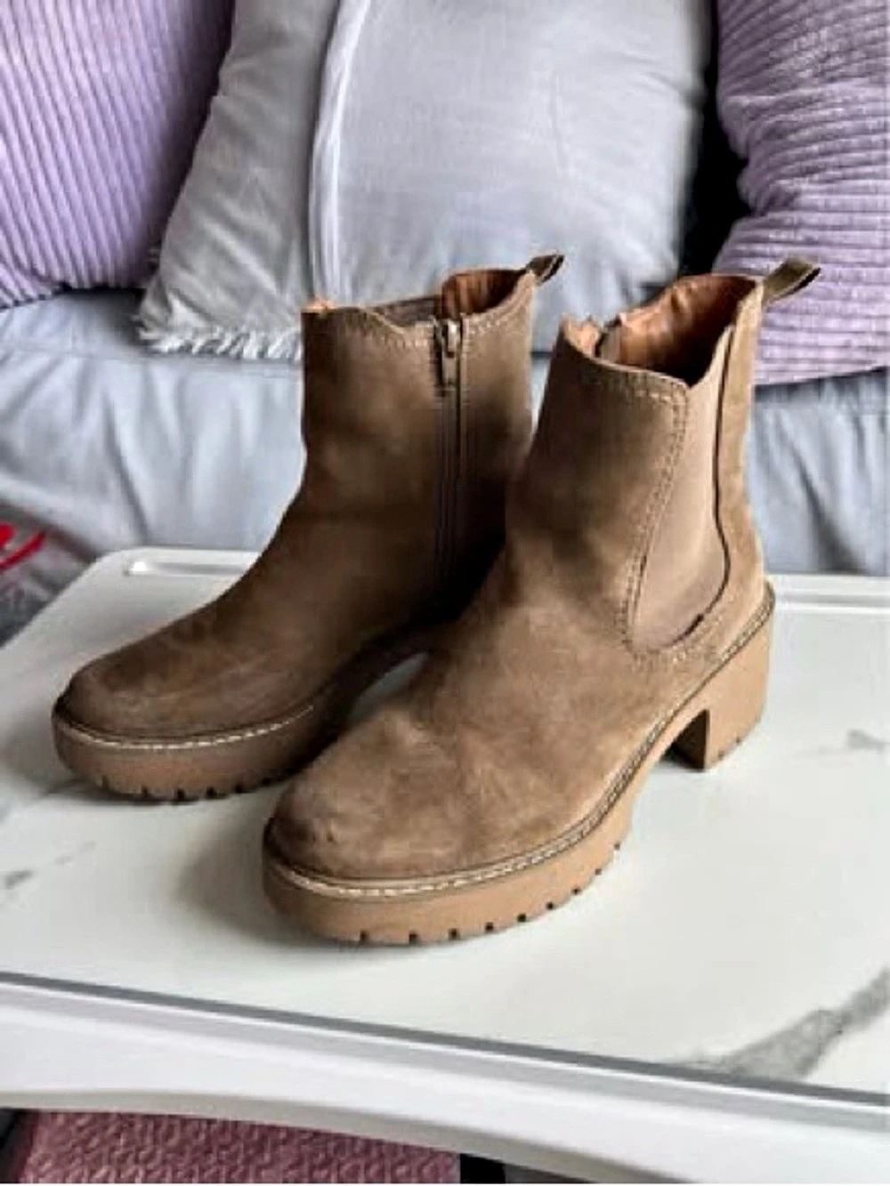 Universal Thread Brown Ankle Boots